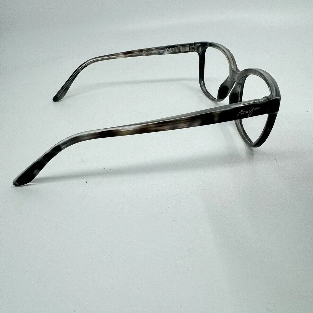 Maui Jim Honi MJ758-11S Sunglasses Gray Cat Eye Frame 54-18-140 Italy H10917‎